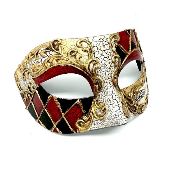Men Costume Mask Masquerade Party Ball Masks - Picture 3 of 4